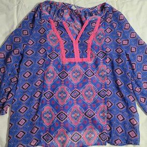 Old navy sheer blouse in a size medium.
